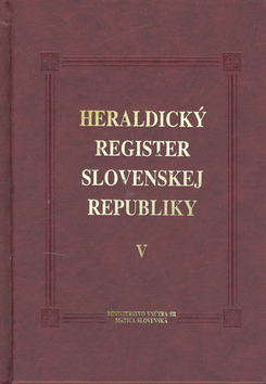 Heraldický register SR V - Ladislav Vrteľ