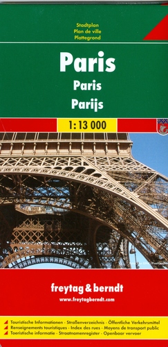 Paříž 1:13000