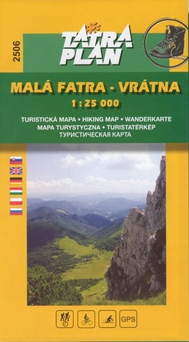 Malá Fatra - Vrátna TM 2506 1:25 000 - nové, aktualizované vydanie