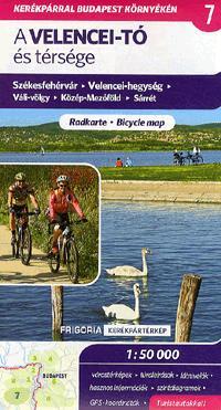 A Velencei-tó és térsége 1 : 50 000 - Kerékpártérkép