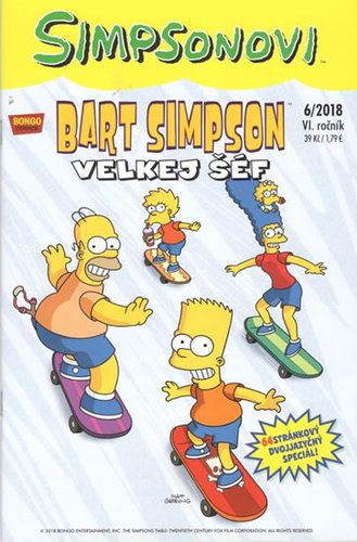 Simpsonovi - Bart Simpson 6/2018 - Velkej šéf - Kolektív autorov