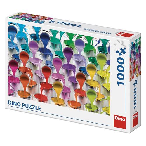 Dino Toys Puzzle Farby 1000 Dino
