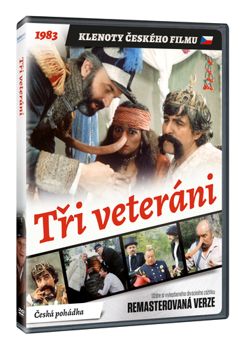 Tři veteráni (remasterovaná verze) DVD