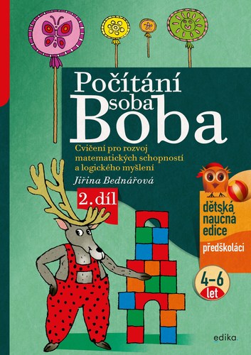 Počítání soba Boba - 2. díl, 2. vydání - Jiřina Bednářová,Richard Šmarda