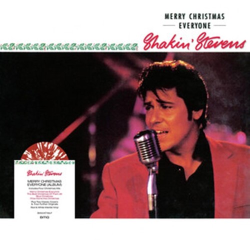 Stevens Shakin\' - Merry Christmas Everyone (Red & White Marble) LP
