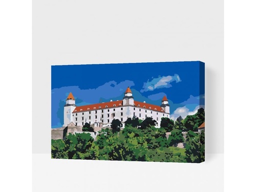 vymalujsisam Maľovanie podľa čísiel Bratislavký hrad (40x60cm)
