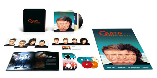 Queen - The Miracle (Super Deluxe Collector\'s Edition) LP+5CD+DVD+BD