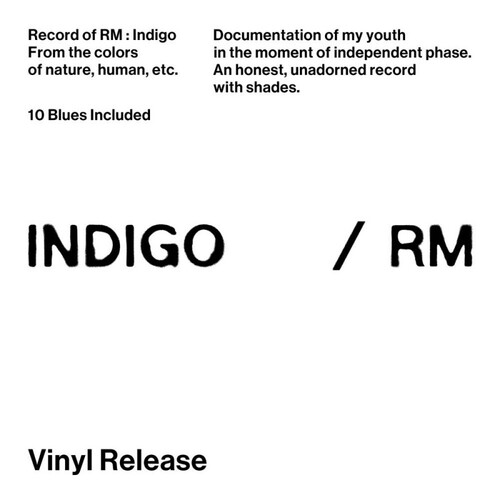 RM (BTS) - Indigo LP