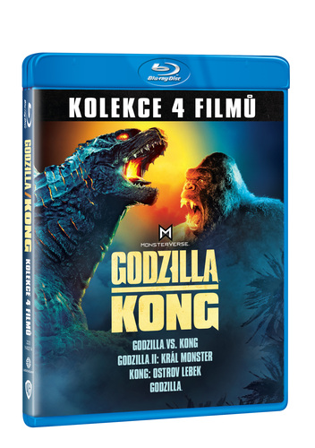 Godzilla a Kong kolekce 4BD