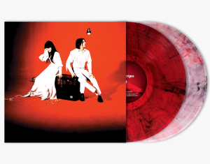 White Stripes, The - Elephant: 20th Anniversary (Clear with Red & Black Smoke) 2LP