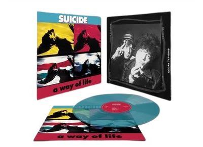 Suicide - A Way Of Life: 35th Anniversary Edition (2023 Remaster) (Blue) LP