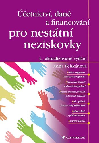 Účetnictví, daně a financování pro nestátní neziskovky, 4., aktualizované vydání - Anna Pelikánová