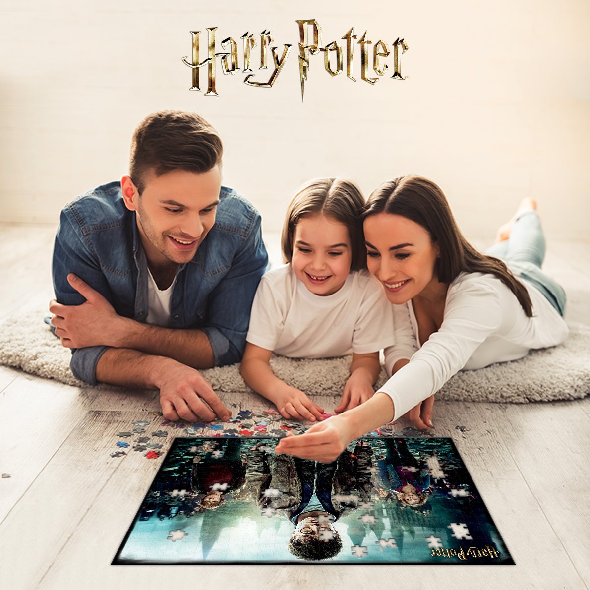 3D puzzle Harry Potter: Harry, Hermione and Ron 300 dielikov