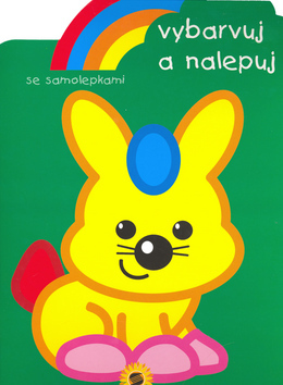 Vybarvuj a nalepuj Králíček