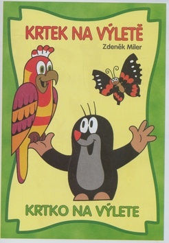 Krtek na výletě - omalovánka