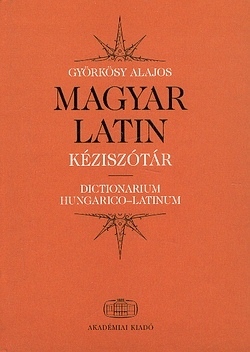 Magyar-latin kéziszótár