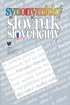 Synonymický slovník slovenčiny - Kolektív autorov