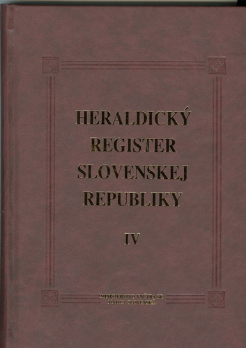 Heraldický register Slovenskej republiky IV - Peter Kartous