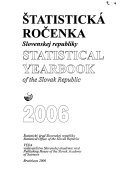 Štatistická ročenka Slovenskej republiky 2006