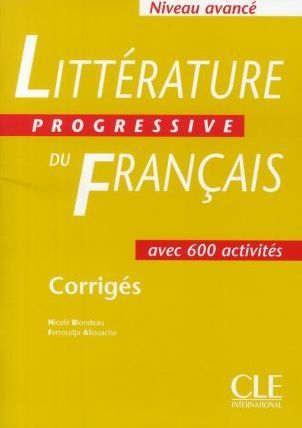 Litterature Progressive du Francais Avance Corriges