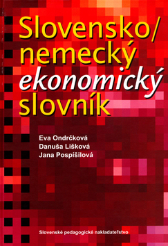 Kniha Slovensko nemecký ekonomický slovník