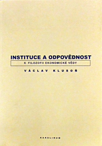 Instituce a odpovědnost