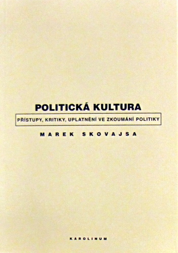 Politická kultura