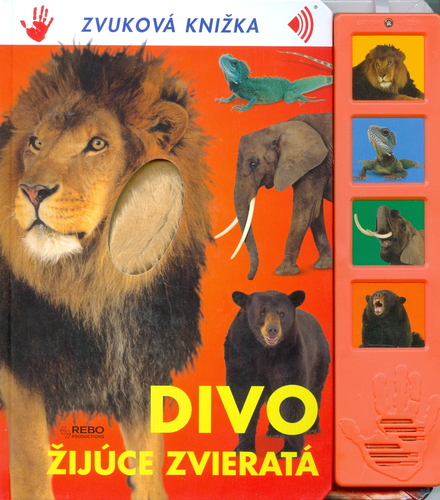 Divo žijúce zvieratá - Zvuková knižka