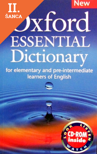 Lacná kniha Oxford Essential Dictionary + CD-ROM