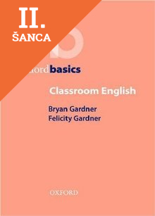 Lacná kniha Oxford Basics Classroom English