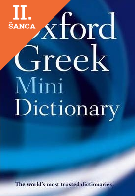 Lacná kniha Oxford Greek Minidictionary (2nd Edition)