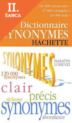 Lacná kniha Dictionnaire des Synonymes