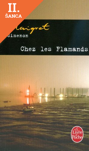 Lacná kniha Maigret Chez les Flamands