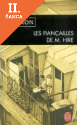Lacná kniha Les Fiancailles de M. Hire