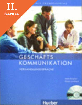 Lacná kniha Geschaeftskommunikation Verhandlungssprache + CD