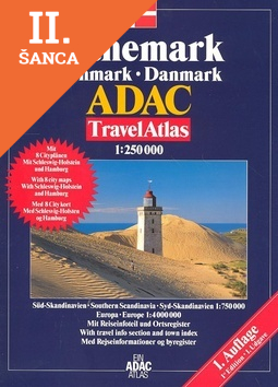 Lacná kniha Dánsko 1: 250 000