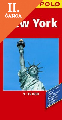 Lacná kniha New York 1:15 000