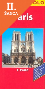 Lacná kniha Paris 1:15 000