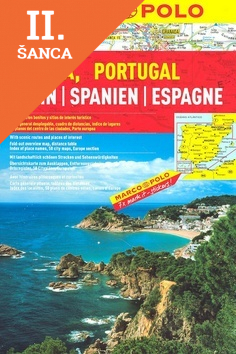 Lacná kniha Espaňa, Portugal 1:300 000