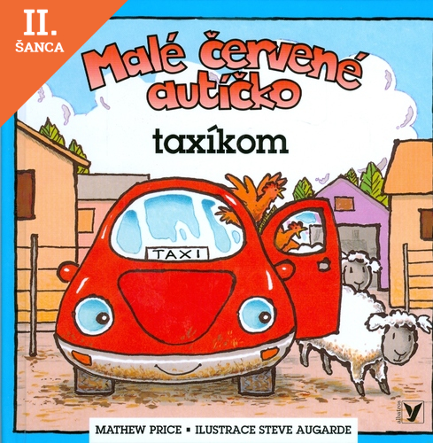 Lacná kniha Malé červené autíčko taxíkom