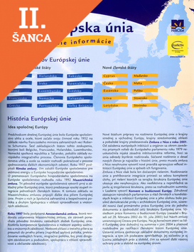 Lacná kniha Európska únia - karta
