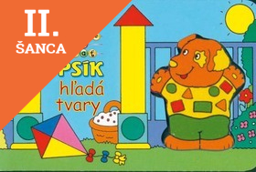 Lacná kniha Psík hľadá tvary