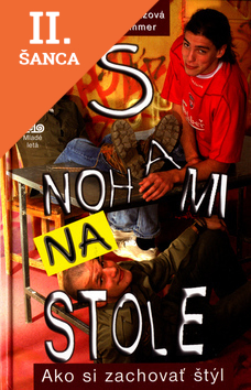 Lacná kniha S nohami na stole