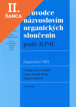 Lacná kniha Průvodce názvoslovím organických sloučenin