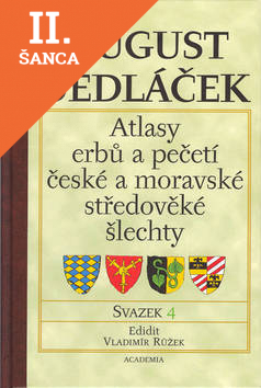 Lacná kniha Atlasy erbů a pečetí české a moravské středověké šlechty