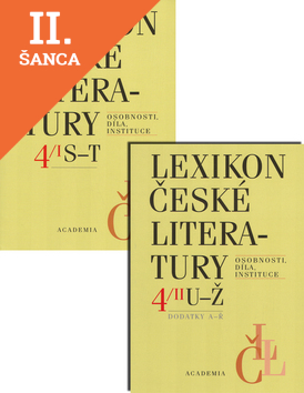 Lacná kniha Lexikon české literatury 4/I 4/II