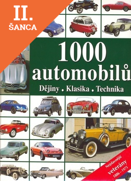 Lacná kniha 1000 automobilů