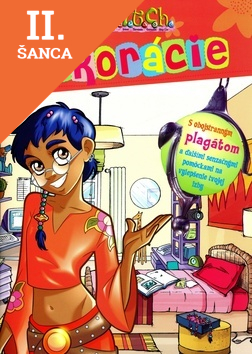 Lacná kniha W.i.t.c.h. dekorácie Taranee