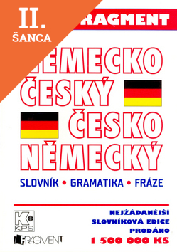 Lacná kniha Německo-český česko-německý slovník-gramatika-fráze