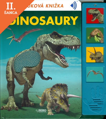 Lacná kniha Dinosaury - Zvuková knižka